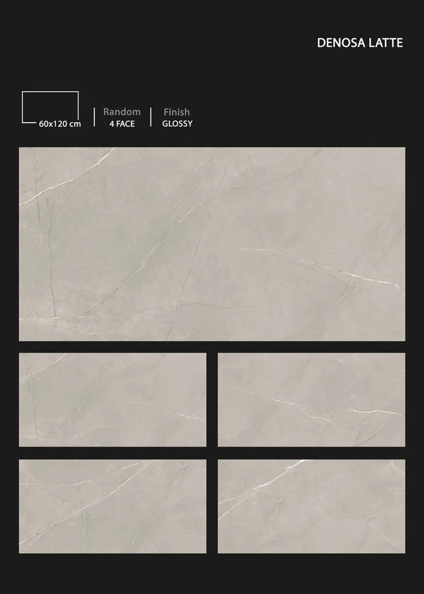 GLOSSY 60X120cm - Design 37 - 600x1200mm Glossy