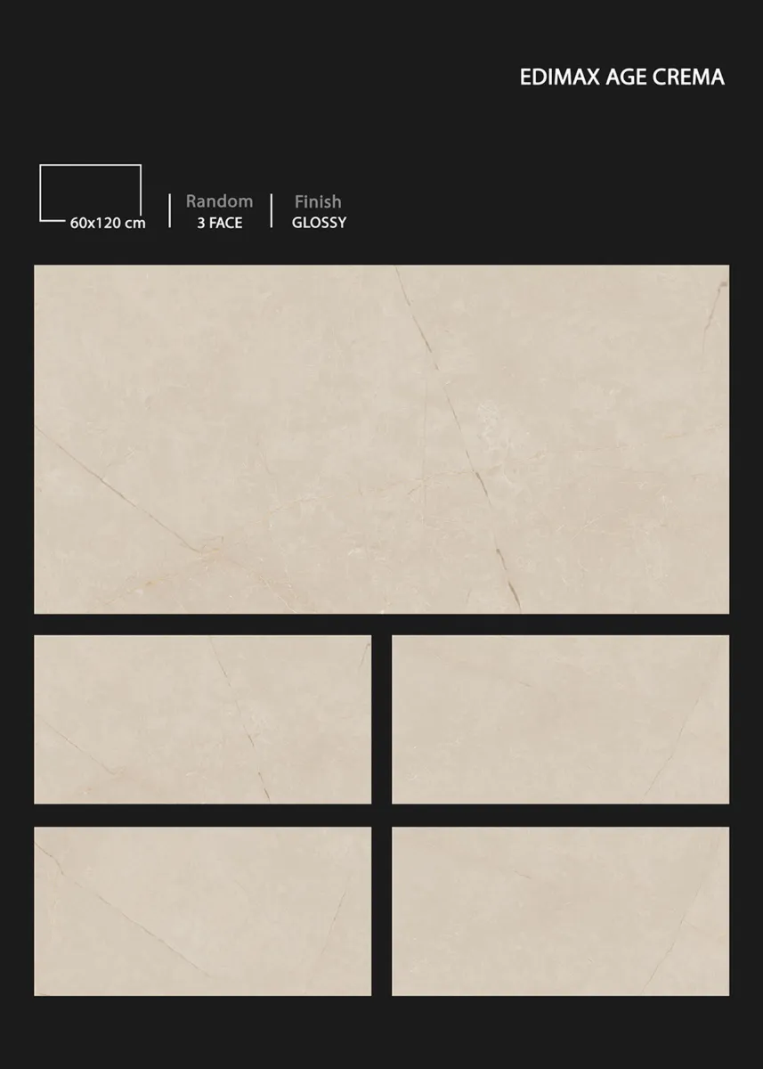 GLOSSY 60X120cm - Design 40 - 600x1200mm Glossy