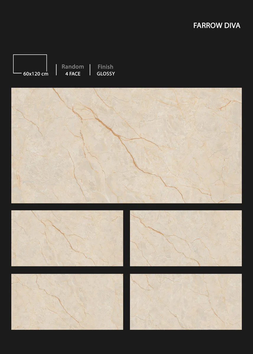 GLOSSY 60X120cm - Design 42 - 600x1200mm Glossy
