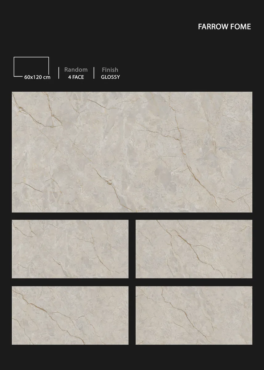 GLOSSY 60X120cm - Design 43 - 600x1200mm Glossy