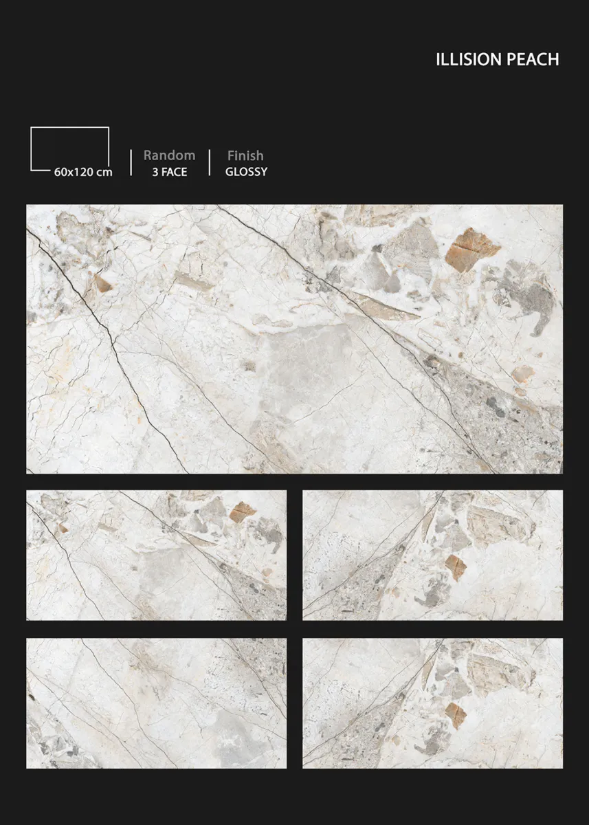 GLOSSY 60X120cm - Design 47 - 600x1200mm Glossy