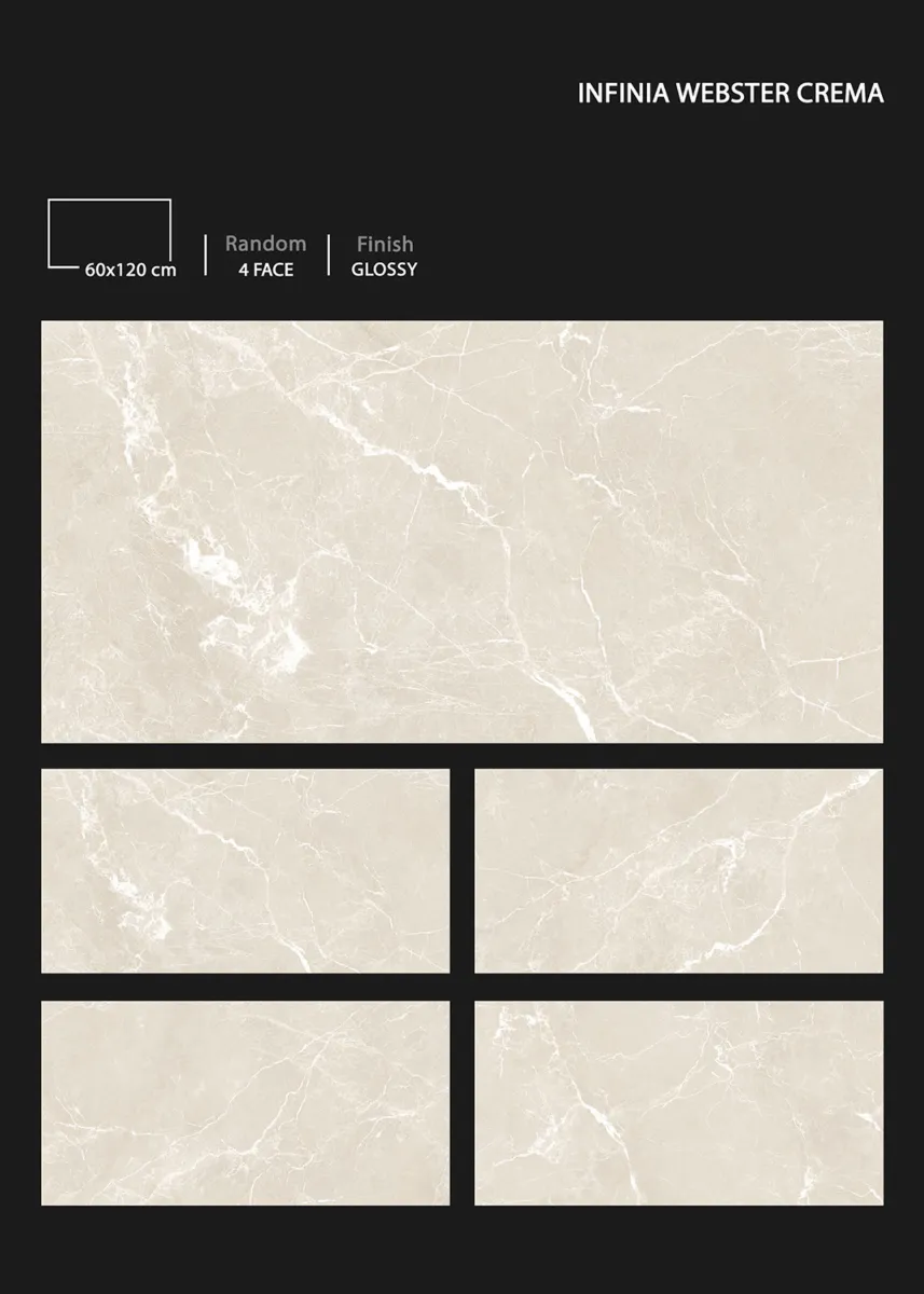 GLOSSY 60X120cm - Design 48 - 600x1200mm Glossy
