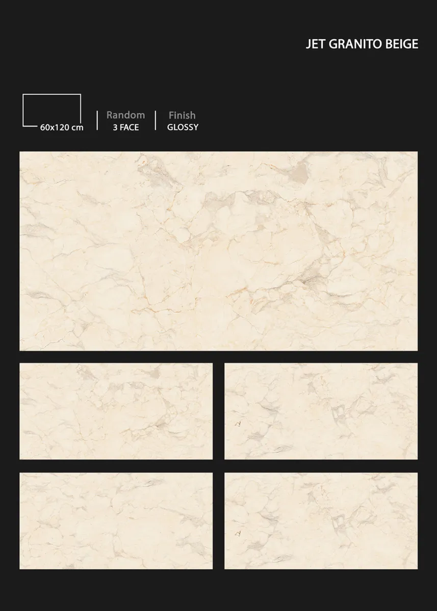 GLOSSY 60X120cm - Design 50 - 600x1200mm Glossy
