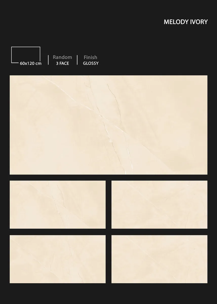 GLOSSY 60X120cm - Design 57 - 600x1200mm Glossy