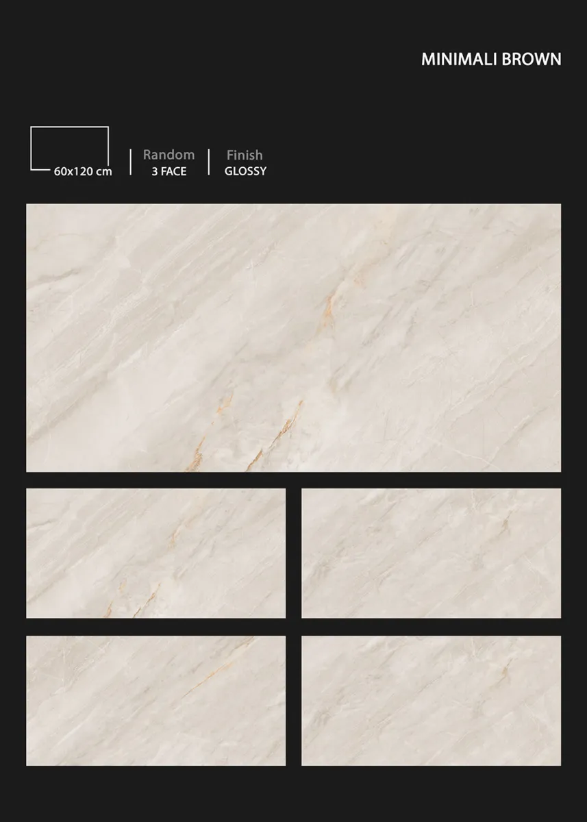 GLOSSY 60X120cm - Design 58 - 600x1200mm Glossy
