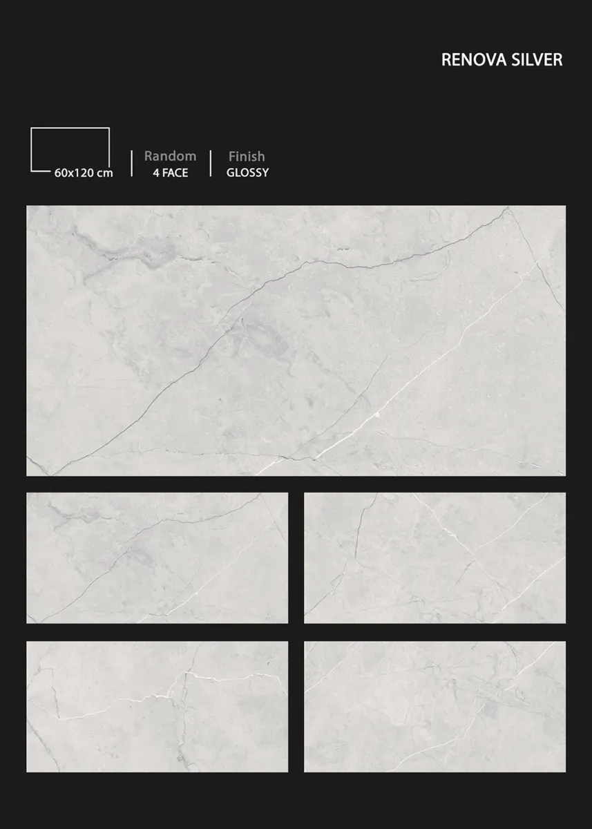 GLOSSY 60X120cm - Design 72 - 600x1200mm Glossy