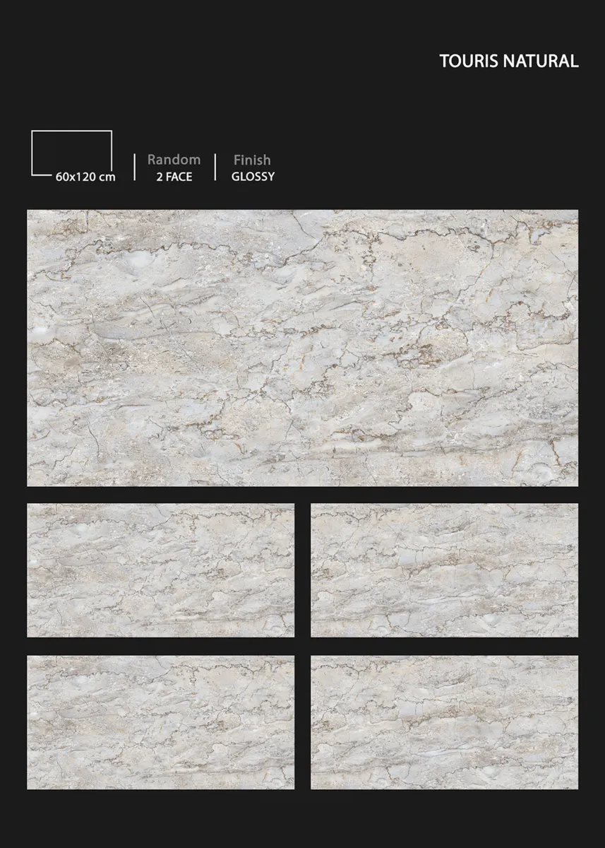 GLOSSY 60X120cm - Design 75 - 600x1200mm Glossy
