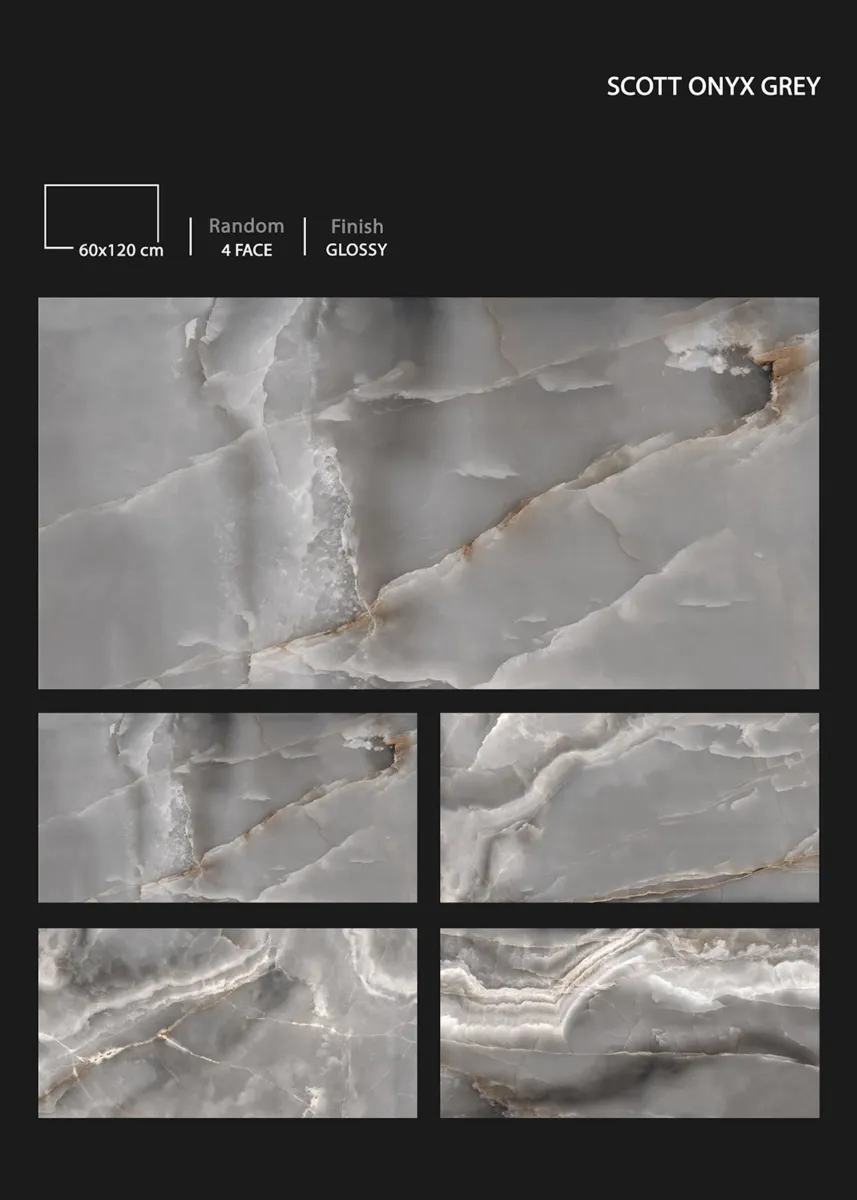 GLOSSY 60X120cm - Design 91 - 600x1200mm Glossy