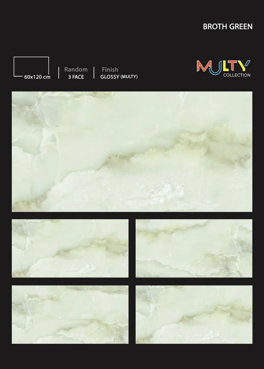 GLOSSY MULTY 60X120cm - Design 2 - 600x1200mm Glossy