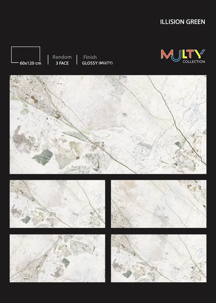 GLOSSY MULTY 60X120cm - Design 5 - 600x1200mm Glossy