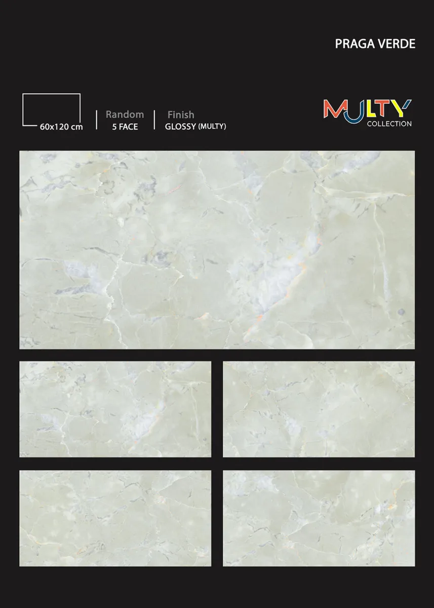 GLOSSY MULTY 60X120cm - Design 6 - 600x1200mm Glossy
