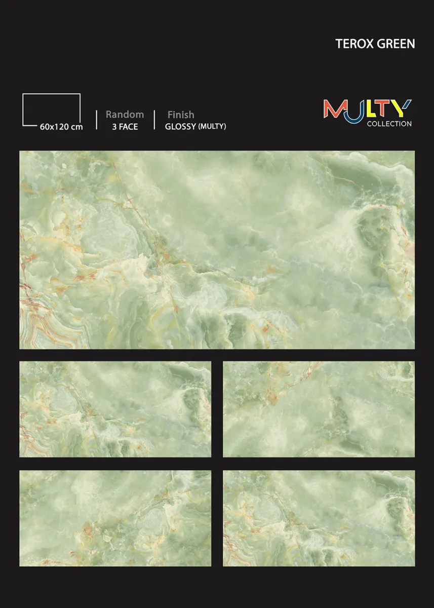 GLOSSY MULTY 60X120cm - Design 7 - 600x1200mm Glossy