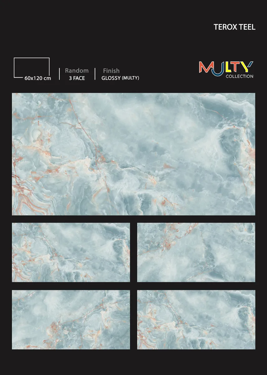 GLOSSY MULTY 60X120cm - Design 8 - 600x1200mm Glossy