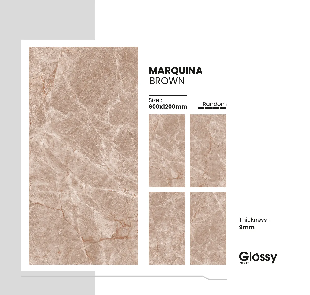 Glossy Series Catalogue - Design 100 - 600x1200mm Glossy