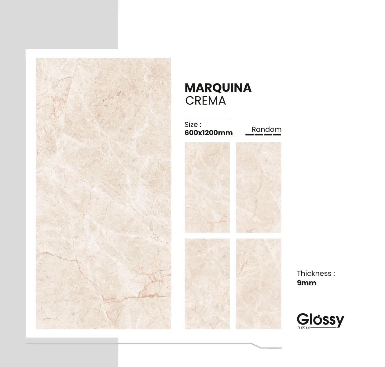Glossy Series Catalogue - Design 101 - 600x1200mm Glossy