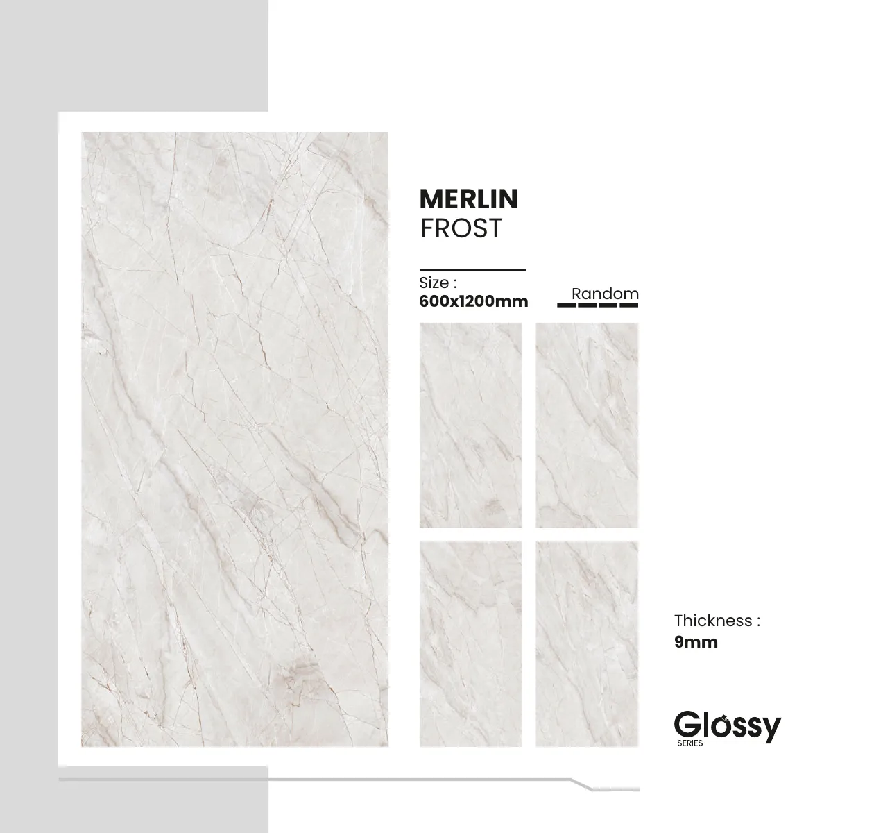 Glossy Series Catalogue - Design 105 - 600x1200mm Glossy