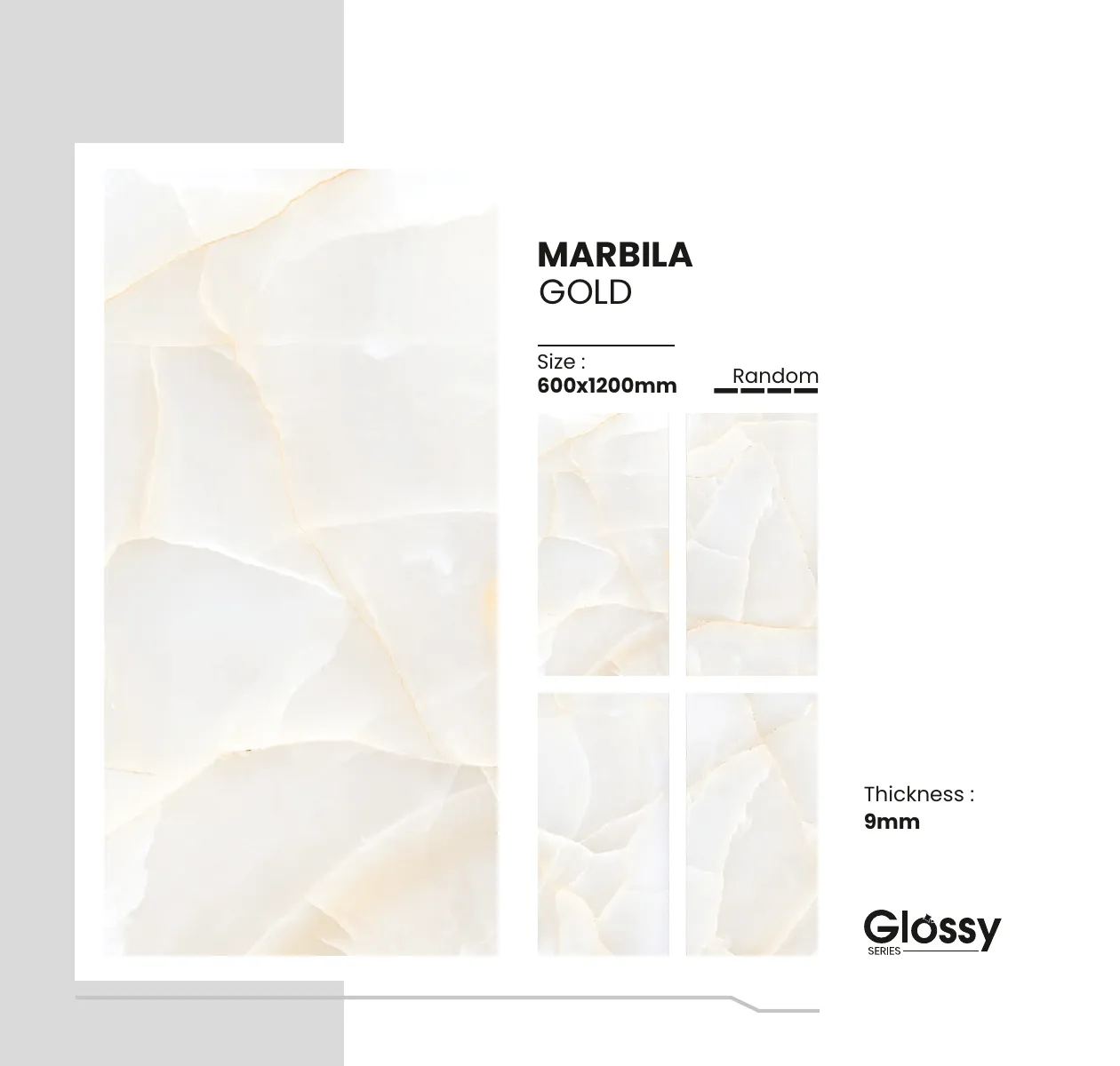 Glossy Series Catalogue - Design 108 - 600x1200mm Glossy
