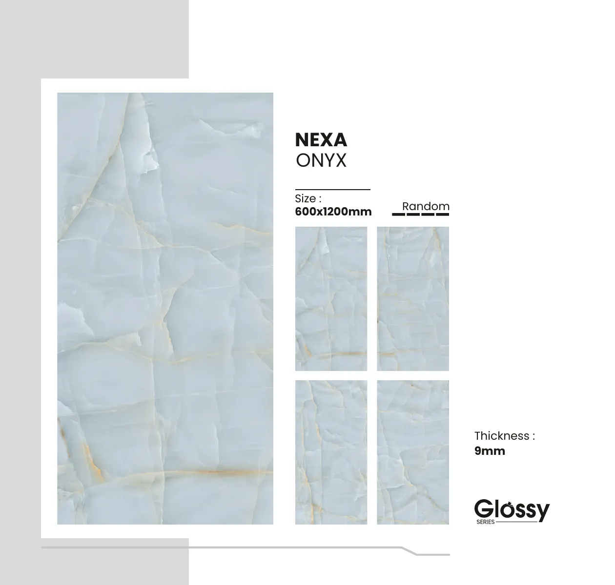 Glossy Series Catalogue - Design 112 - 600x1200mm Glossy