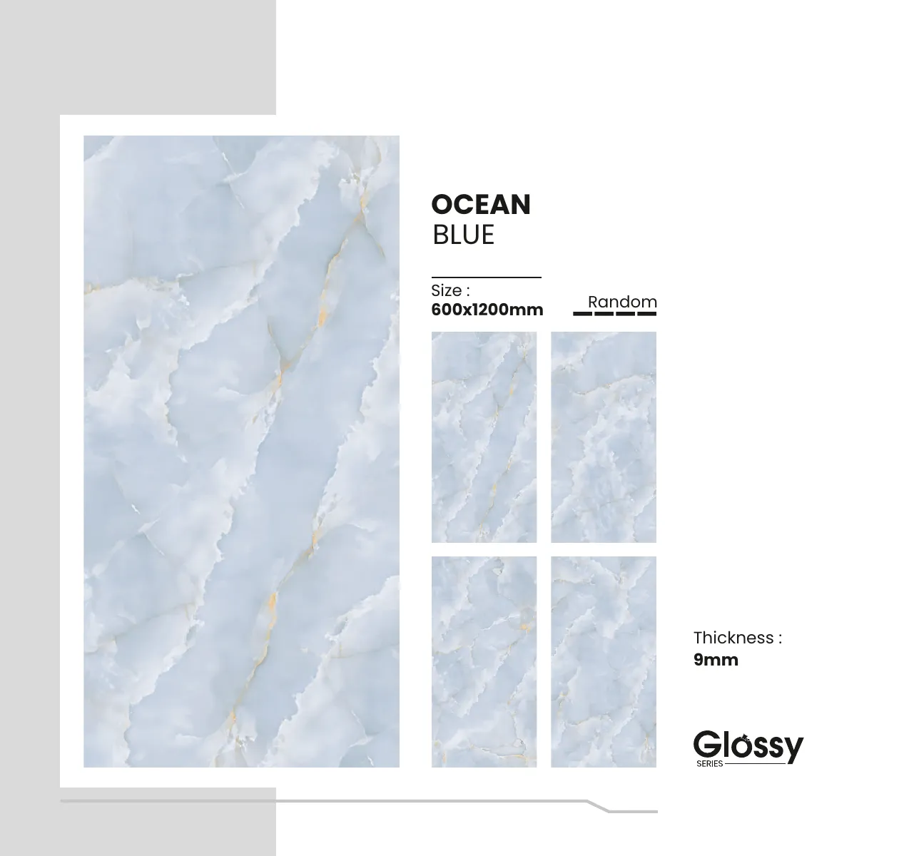 Glossy Series Catalogue - Design 113 - 600x1200mm Glossy