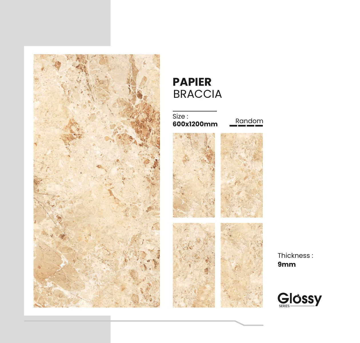 Glossy Series Catalogue - Design 115 - 600x1200mm Glossy
