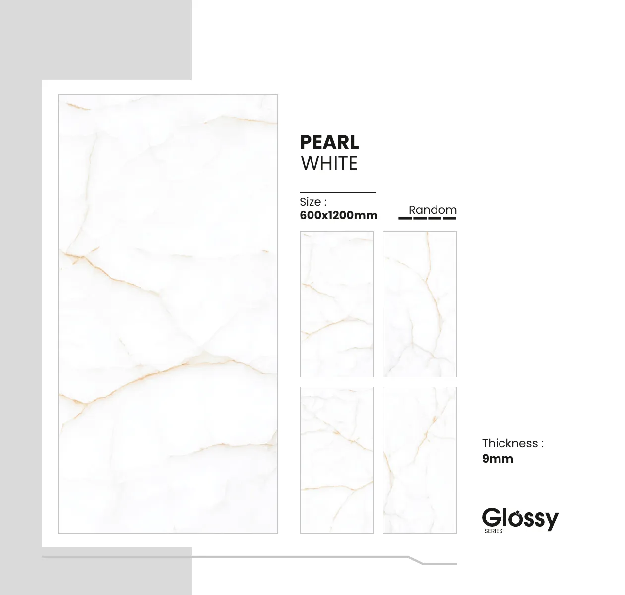Glossy Series Catalogue - Design 117 - 600x1200mm Glossy