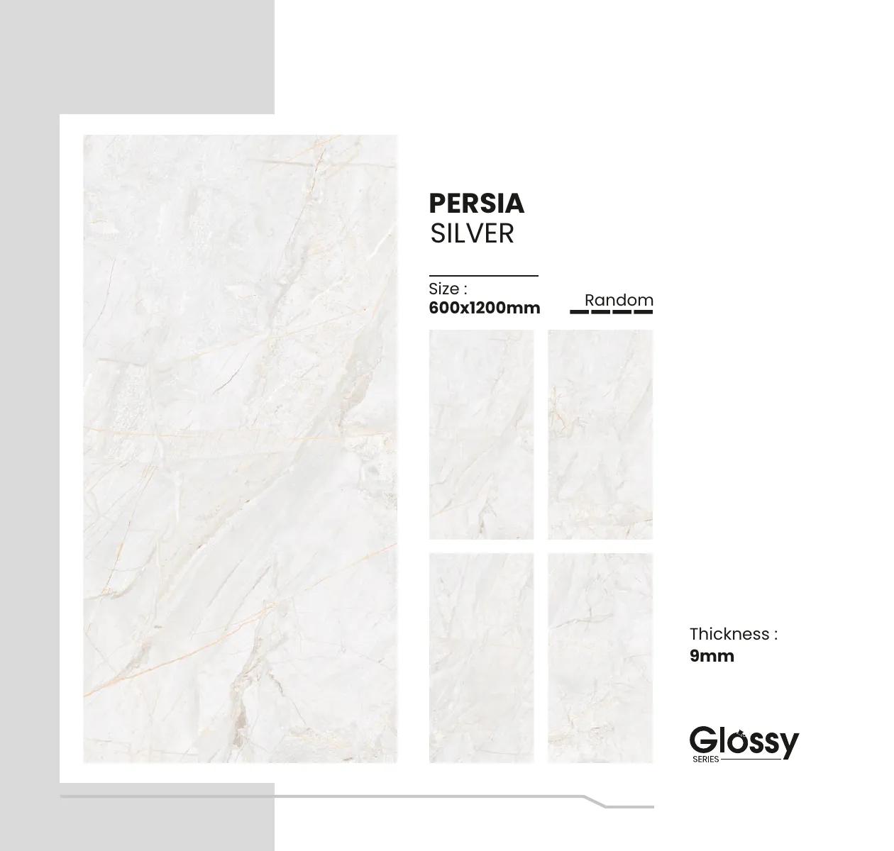 Glossy Series Catalogue - Design 120 - 600x1200mm Glossy