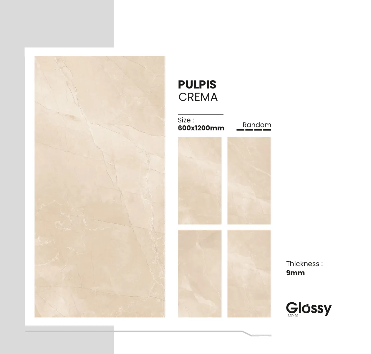 Glossy Series Catalogue - Design 123 - 600x1200mm Glossy