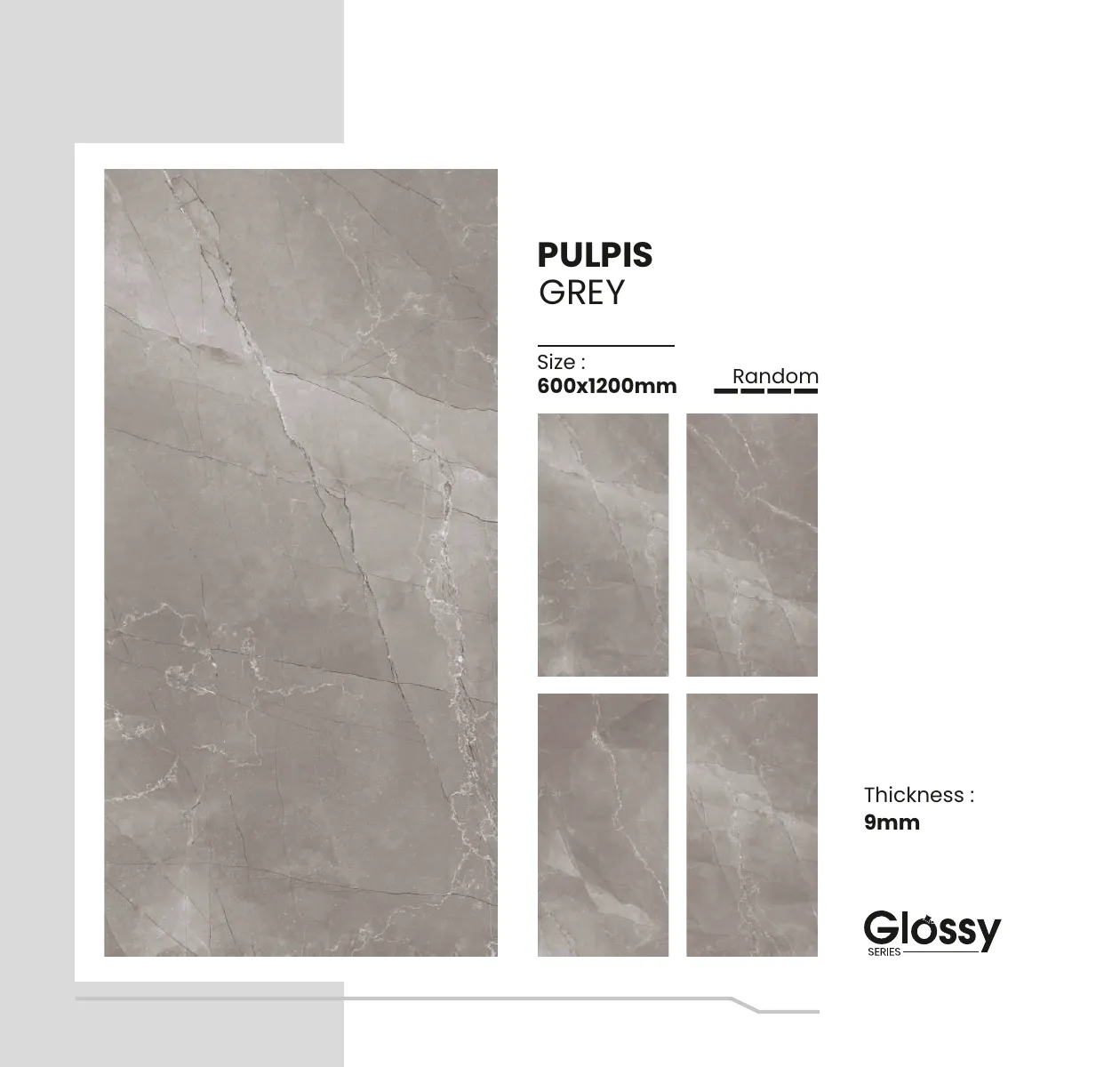 Glossy Series Catalogue - Design 124 - 600x1200mm Glossy