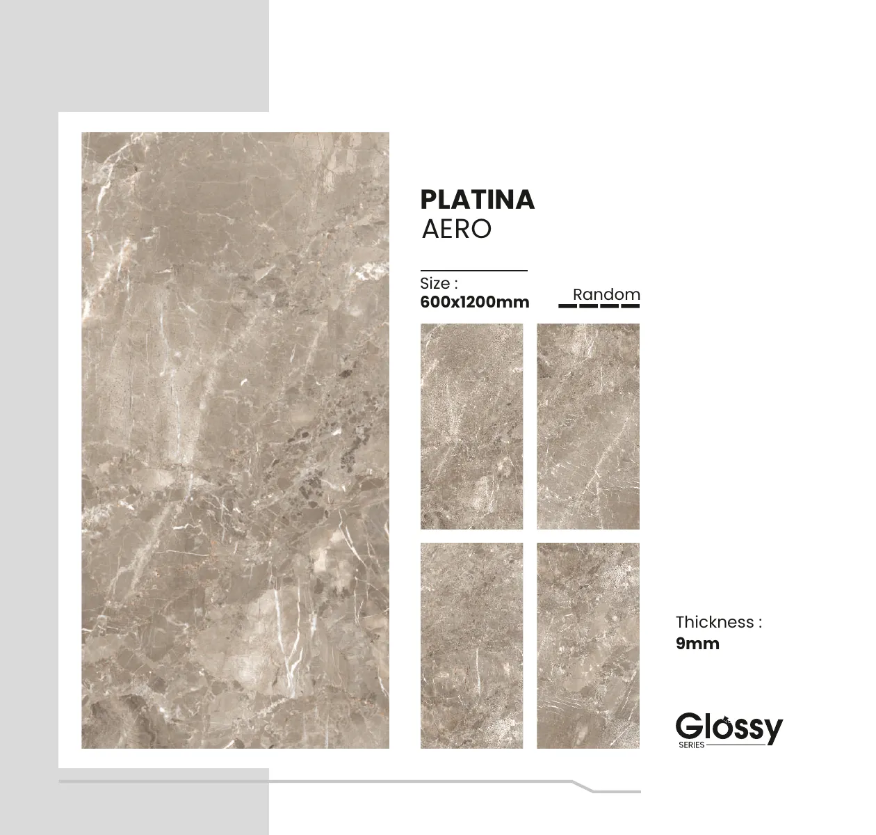 Glossy Series Catalogue - Design 125 - 600x1200mm Glossy