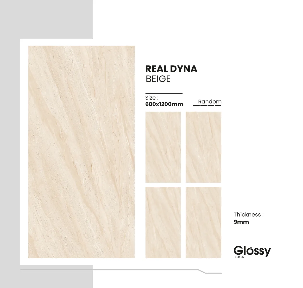 Glossy Series Catalogue - Design 126 - 600x1200mm Glossy