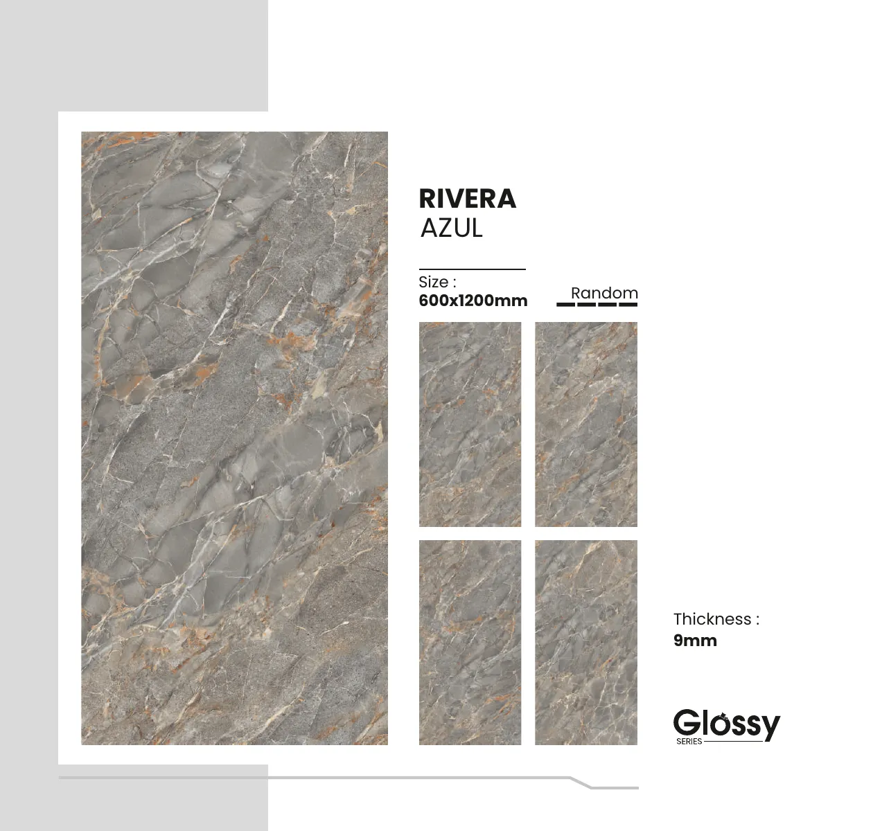 Glossy Series Catalogue - Design 130 - 600x1200mm Glossy
