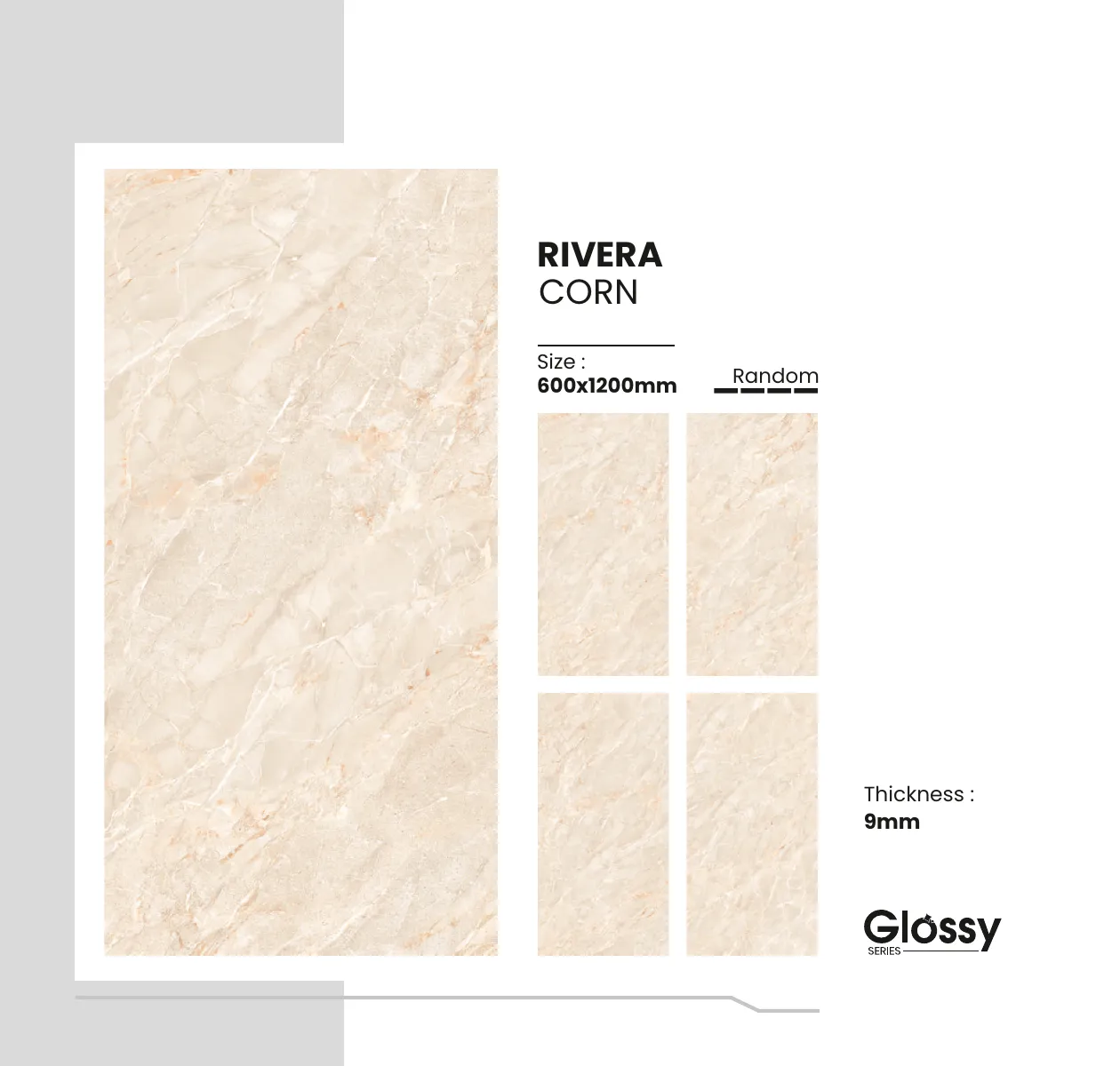 Glossy Series Catalogue - Design 131 - 600x1200mm Glossy
