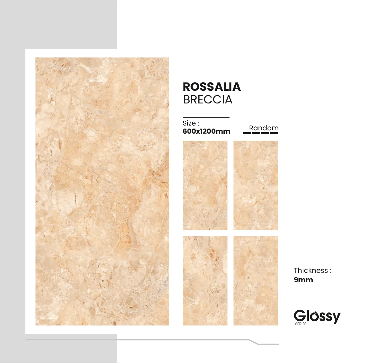 Glossy Series Catalogue - Design 134 - 600x1200mm Glossy