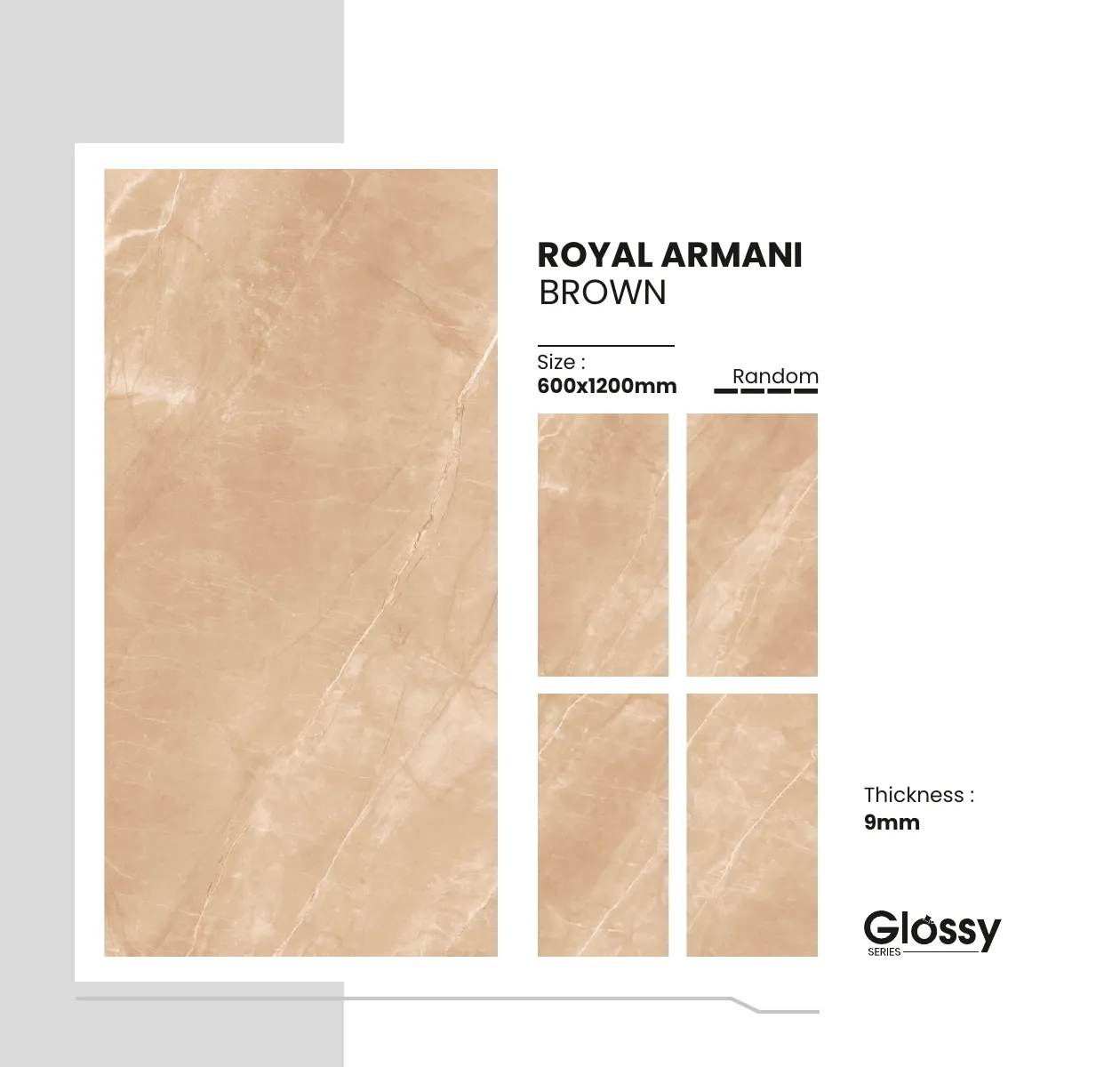 Glossy Series Catalogue - Design 138 - 600x1200mm Glossy