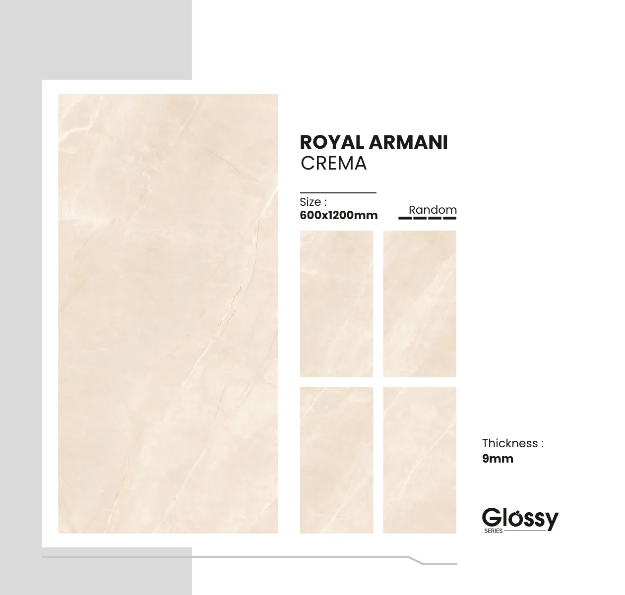 Glossy Series Catalogue - Design 139 - 600x1200mm Glossy
