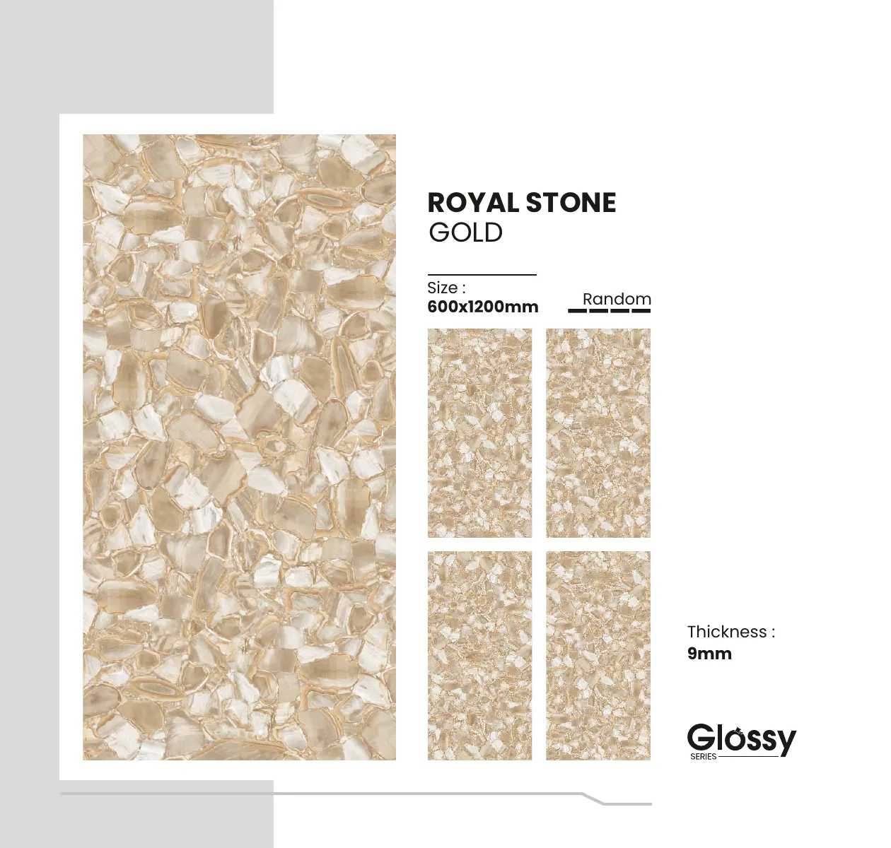 Glossy Series Catalogue - Design 140 - 600x1200mm Glossy