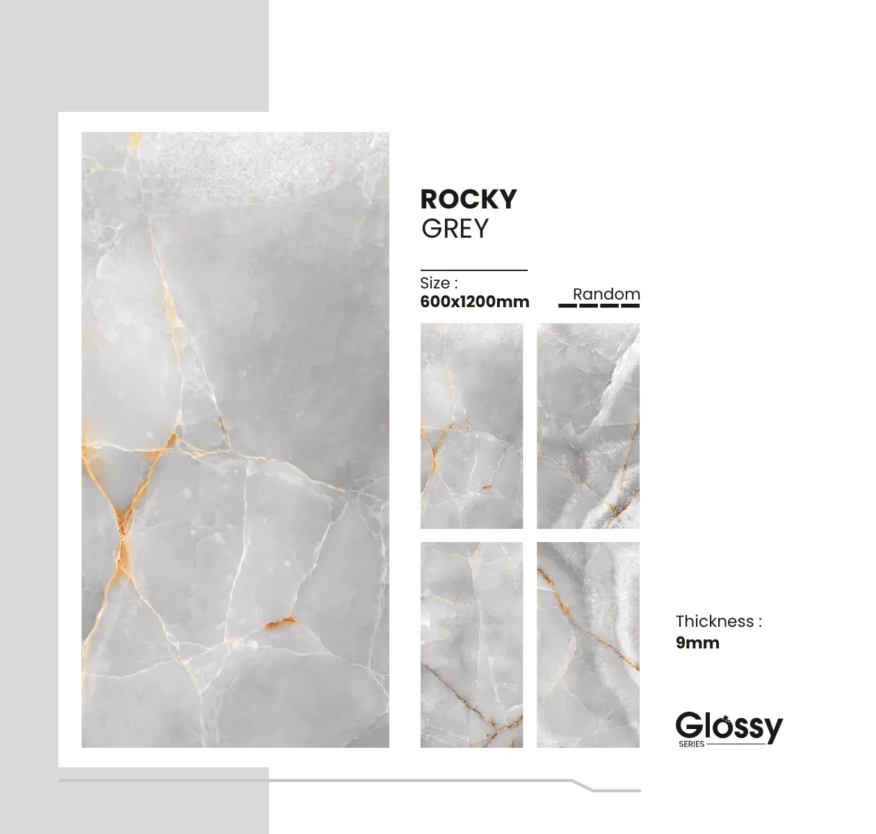 Glossy Series Catalogue - Design 142 - 600x1200mm Glossy