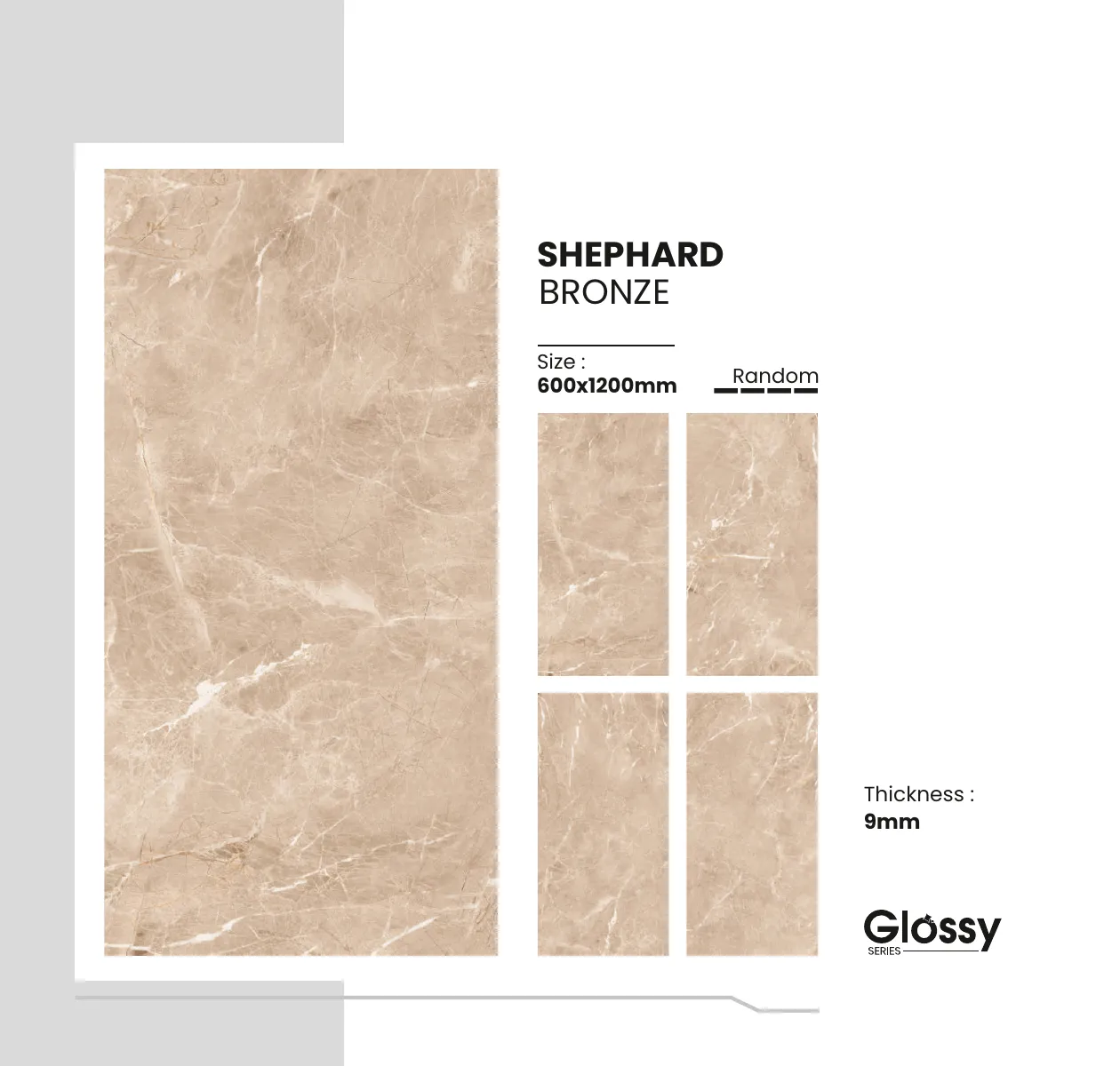Glossy Series Catalogue - Design 147 - 600x1200mm Glossy