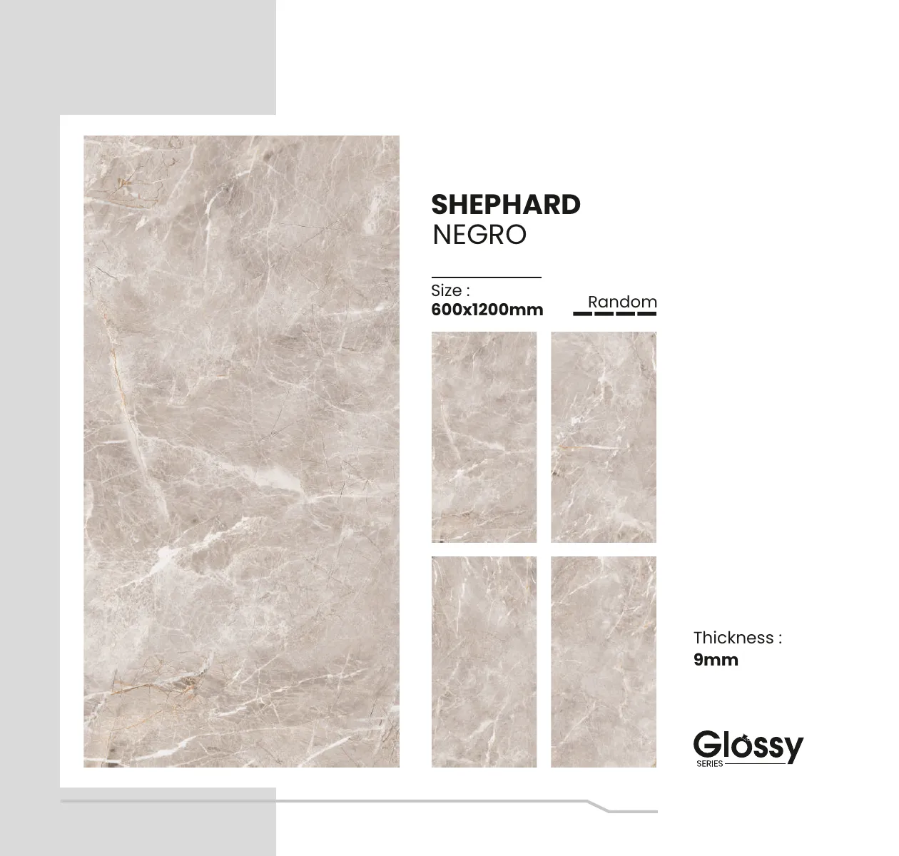 Glossy Series Catalogue - Design 148 - 600x1200mm Glossy