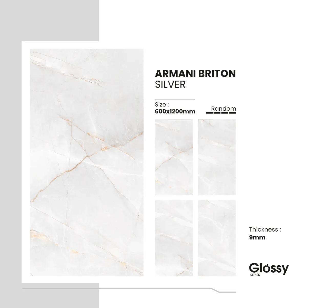 Glossy Series Catalogue - Design 15 - 600x1200mm Glossy