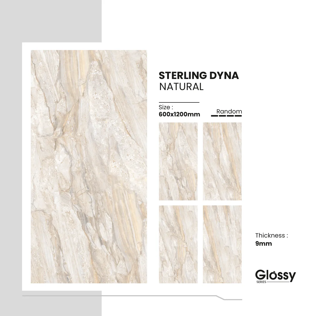 Glossy Series Catalogue - Design 159 - 600x1200mm Glossy