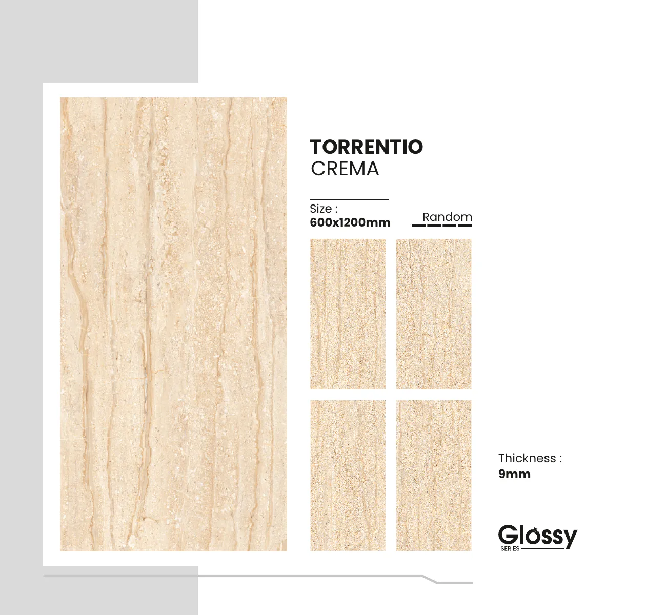 Glossy Series Catalogue - Design 162 - 600x1200mm Glossy