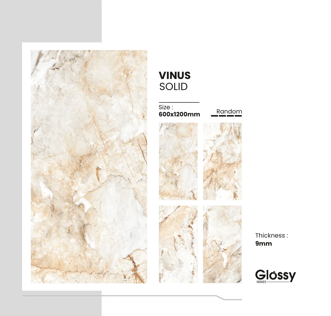Glossy Series Catalogue - Design 166 - 600x1200mm Glossy