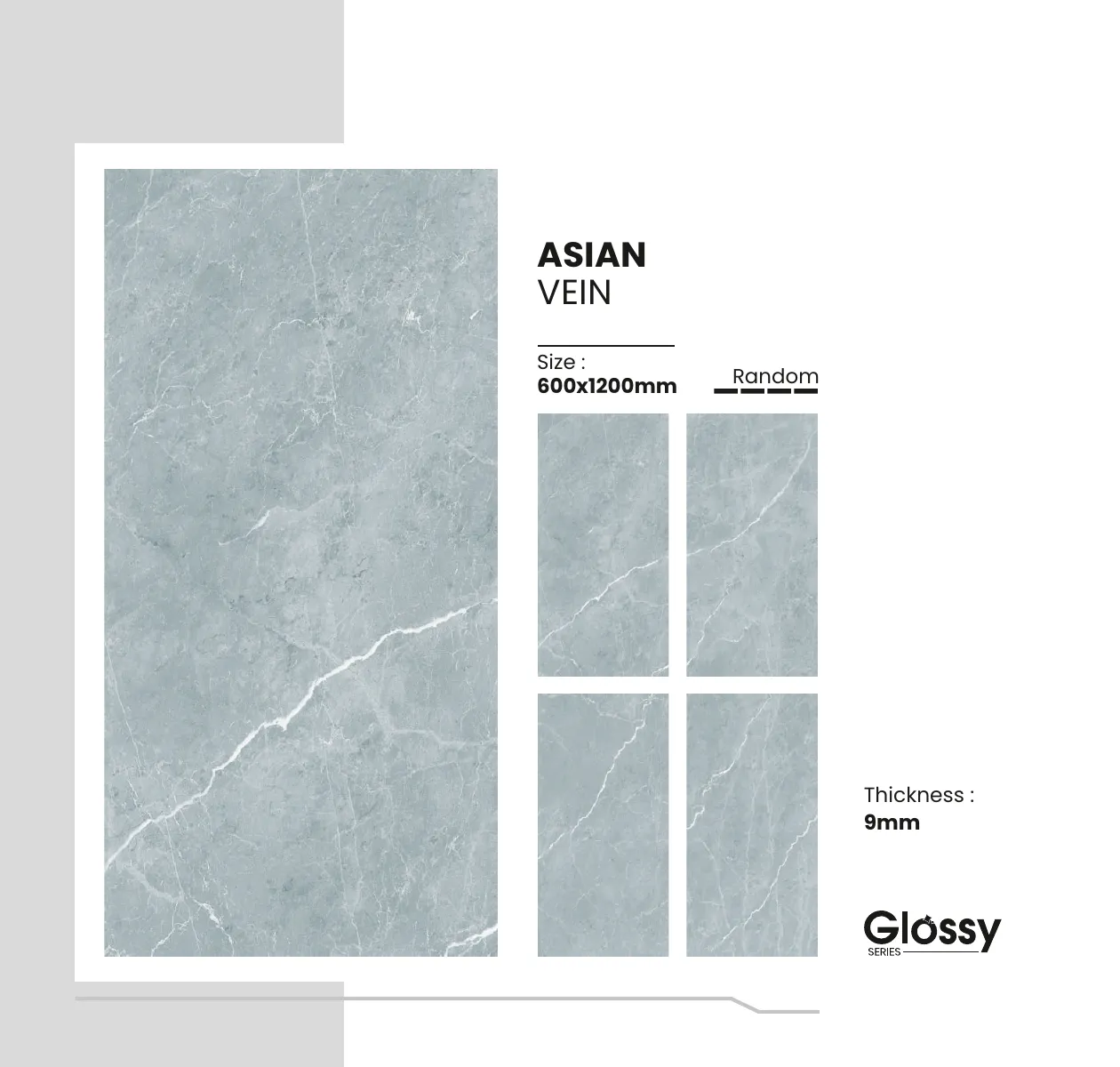 Glossy Series Catalogue - Design 17 - 600x1200mm Glossy