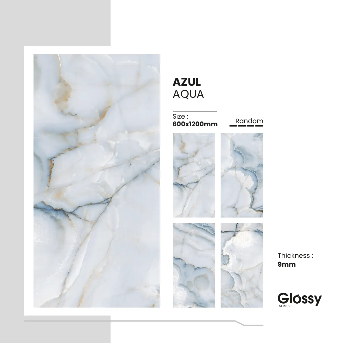 Glossy Series Catalogue - Design 22 - 600x1200mm Glossy