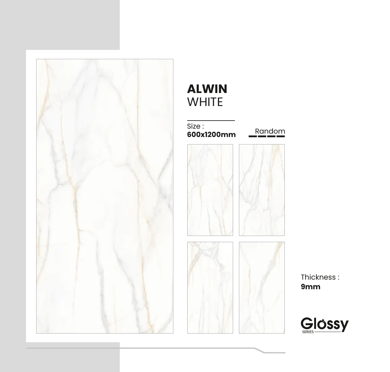 Glossy Series Catalogue - Design 26 - 600x1200mm Glossy