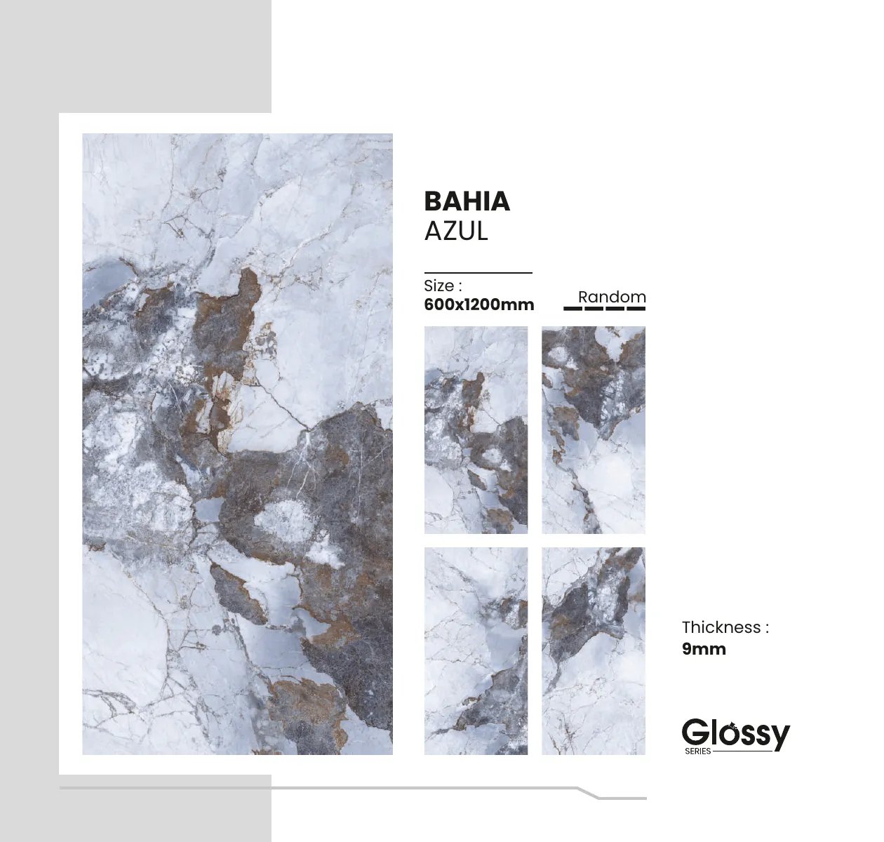 Glossy Series Catalogue - Design 27 - 600x1200mm Glossy