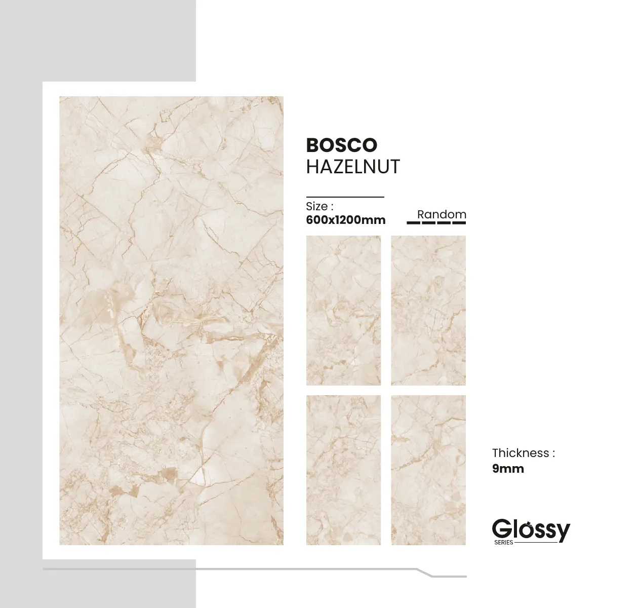 Glossy Series Catalogue - Design 33 - 600x1200mm Glossy