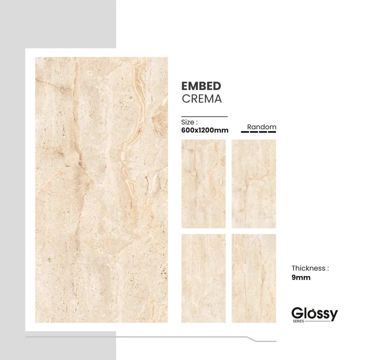 Glossy Series Catalogue - Design 55 - 600x1200mm Glossy