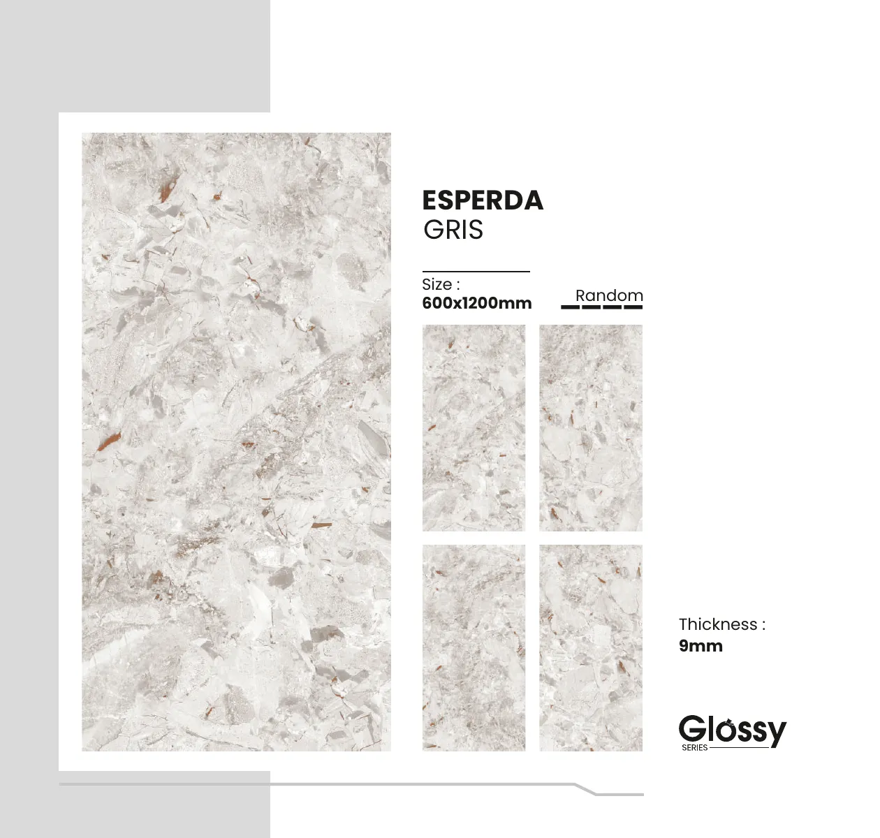 Glossy Series Catalogue - Design 62 - 600x1200mm Glossy
